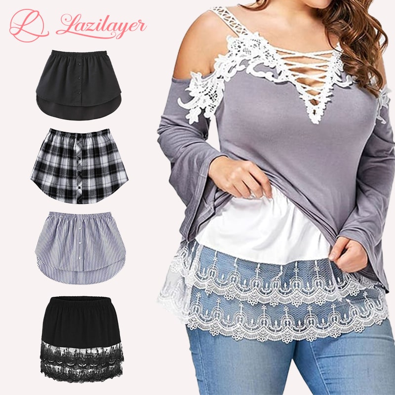 LaziLayer - Woman Layering Shirt Extender