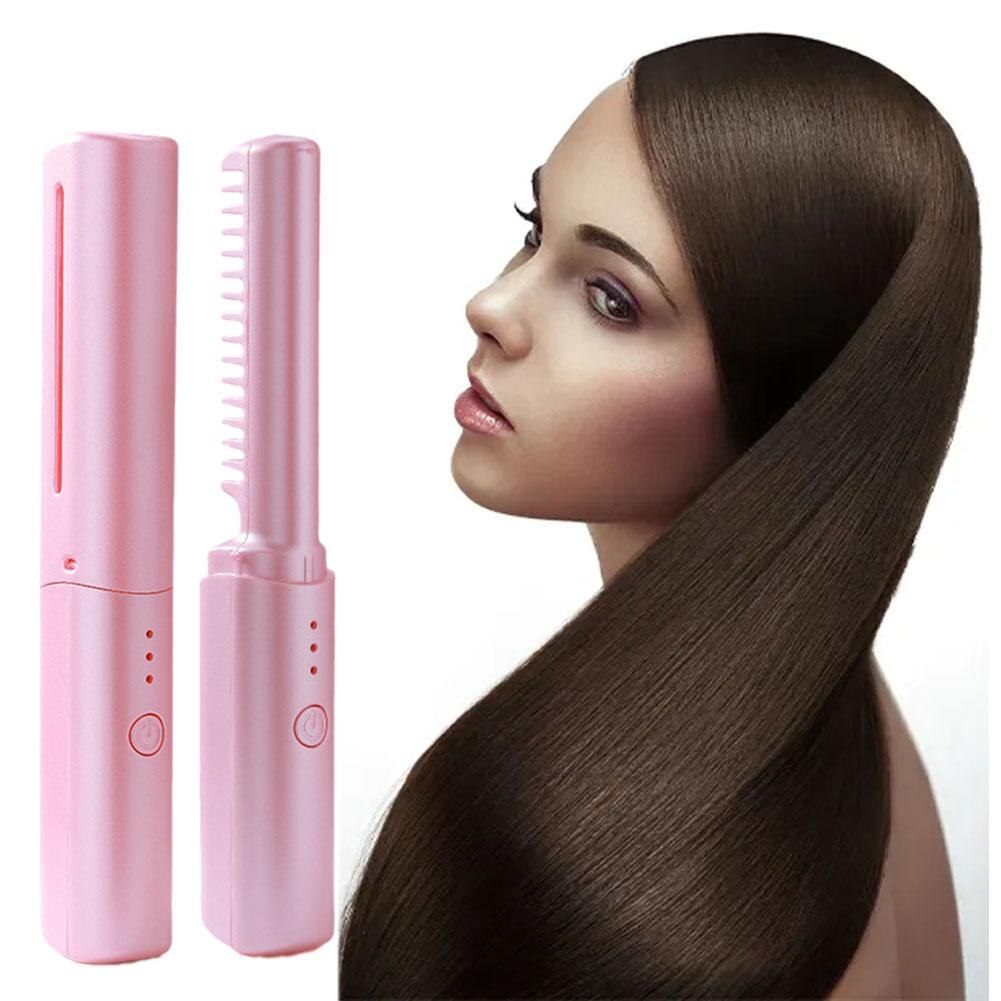 Mini Electric Comb / Mini 2-in-1 Styler and Straightener