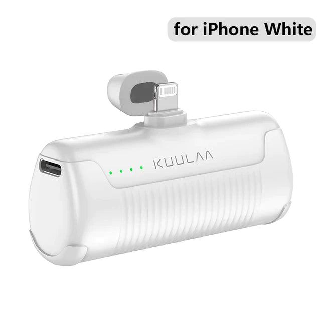 Mini Power Bank 4500Mah - Portable Charger for Iphone 15/14/13/12 Pro Max & Samsung/Xiaomi - External Battery Powerbank