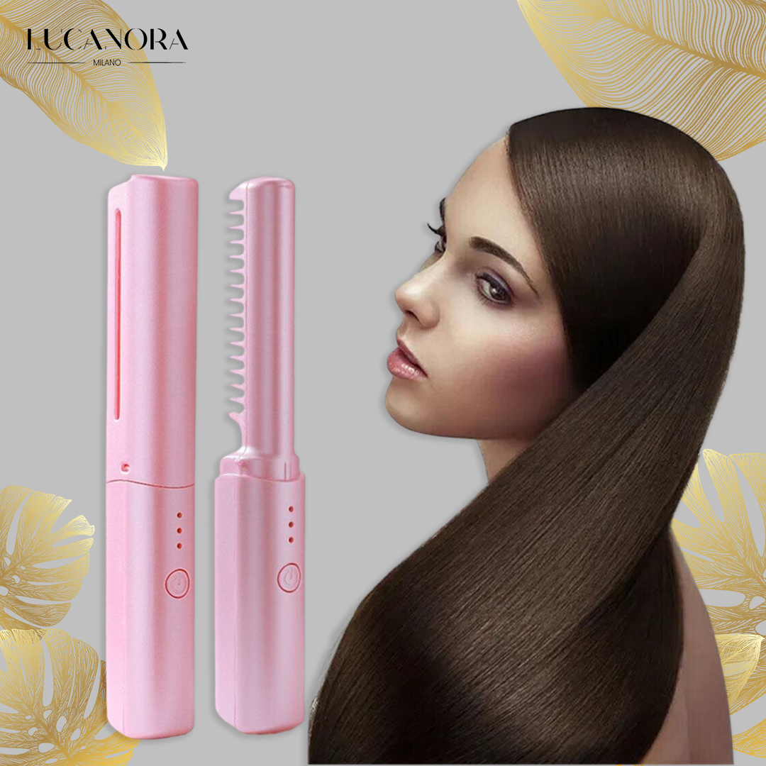 Mini Electric Comb / Mini 2-in-1 Styler and Straightener