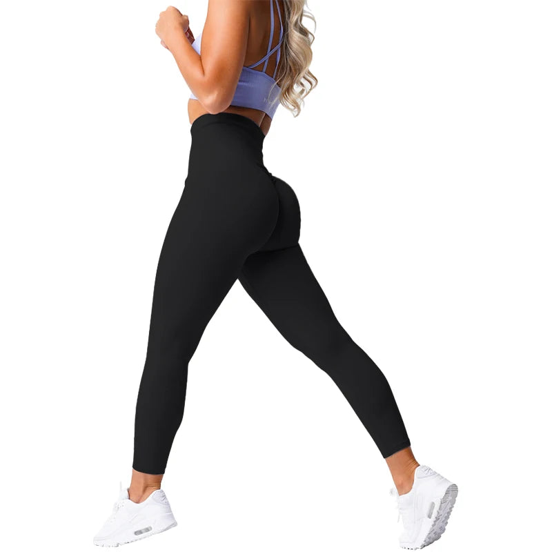 Speckled Scrunch Seamless Leggings Women Soft Workout