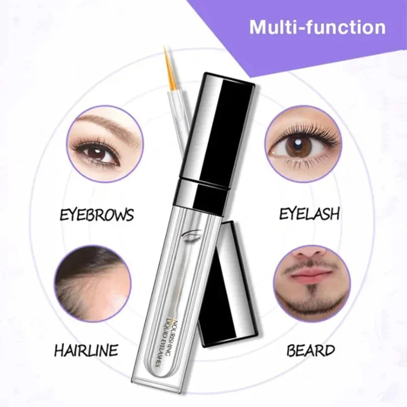 Eyelash Growth Serum Enhancer Treatment Eyelash Growth Powerful Makeup Lengthening Thicker Lashes Natural Curling Lash Lifting