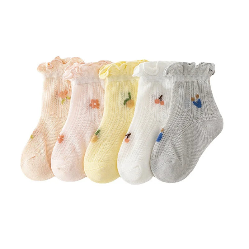 3Pair/lot New Newborn Baby  Summer Socks