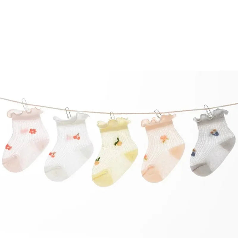 3Pair/lot New Newborn Baby  Summer Socks