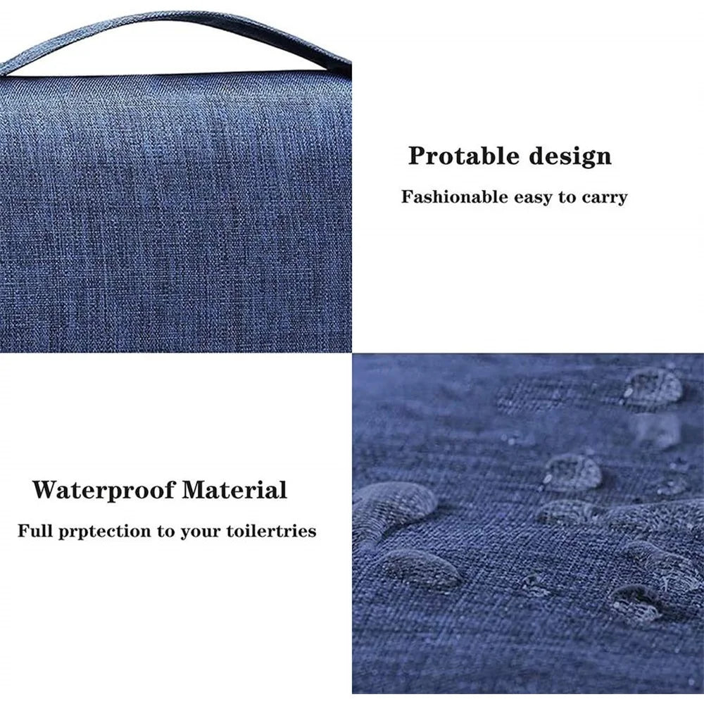 Waterproof Hanging Toiletry Bag!