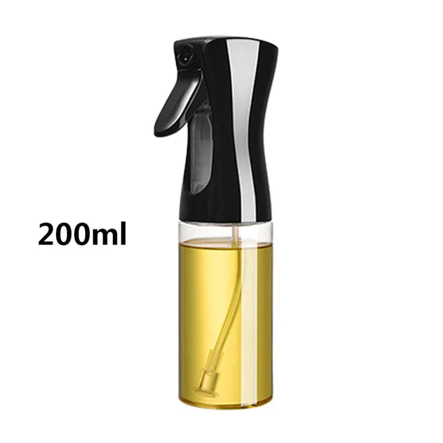 Oil Spray Bottle Set - 200ml, 300ml, 500ml, Kitchen Cooking Dispenser, BBQ, Vinegar Sprayer