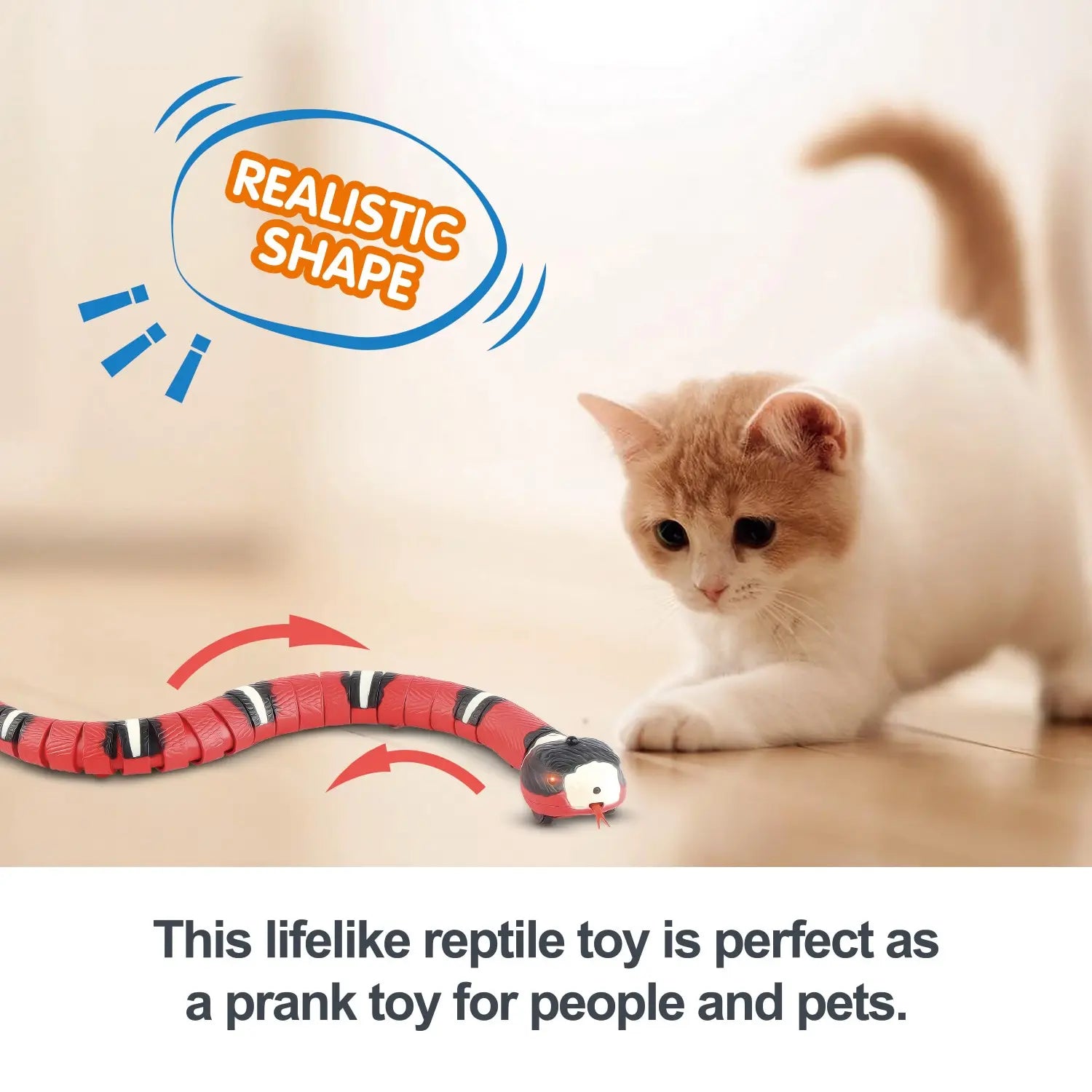 Smart Sensing Cat  Interactive Snake -Buy 1 get 1 free