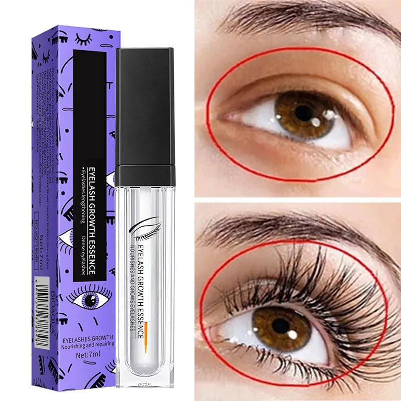 Eyelash Growth Serum Enhancer Treatment Eyelash Growth Powerful Makeup Lengthening Thicker Lashes Natural Curling Lash Lifting