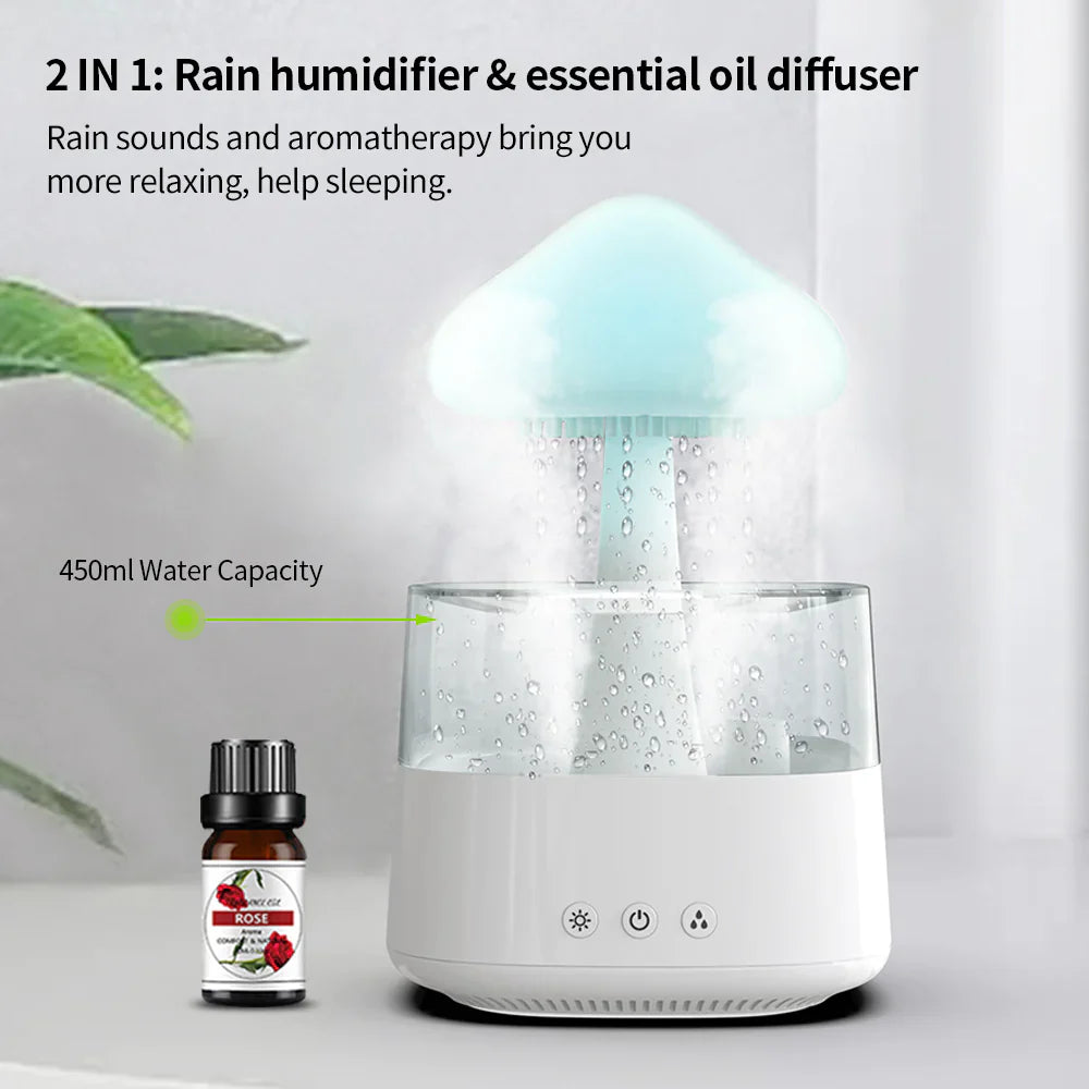 Magic Rain Mushroom Cloud Humidifier ©