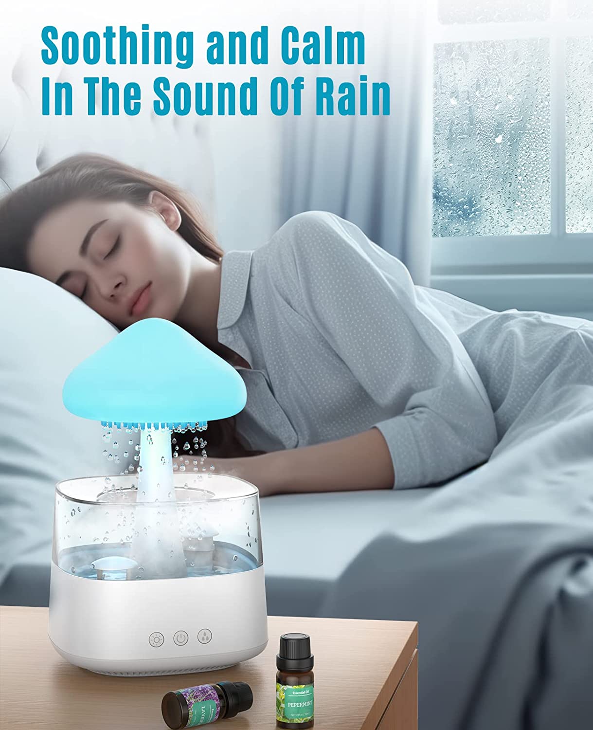 Magic Rain Mushroom Cloud Humidifier ©